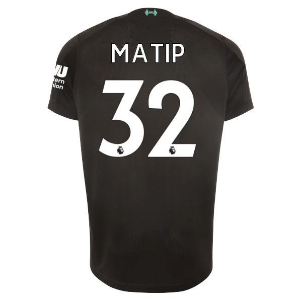 Camiseta Liverpool NO.32 Matip 3ª Kit 2019 2020 Negro